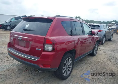 2017 Jeep Compass High Altitude Fwd из США, поврежденный, VIN 1C4NJCEA0HD119421